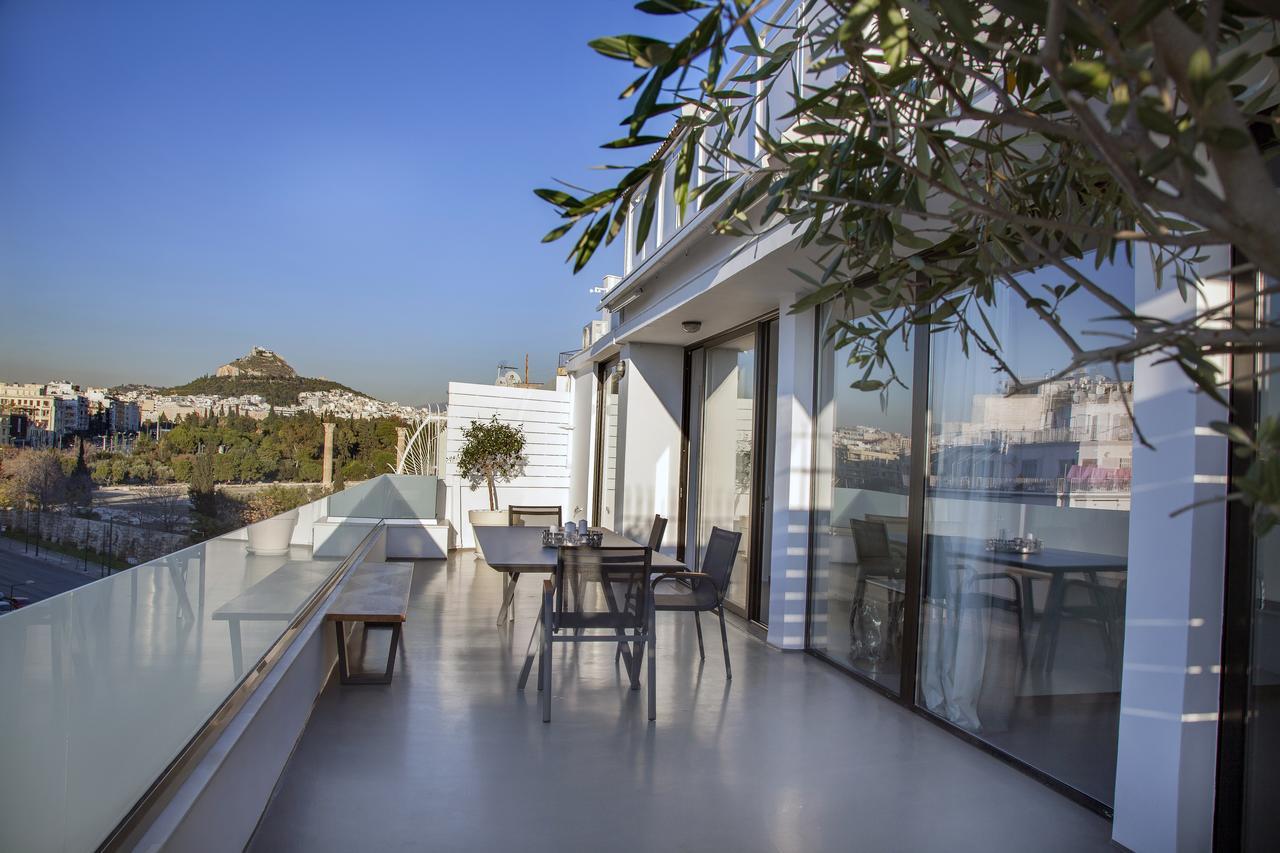 Luxury Penthouse Touching The Acropolis By Ghh Leilighet Athen Eksteriør bilde